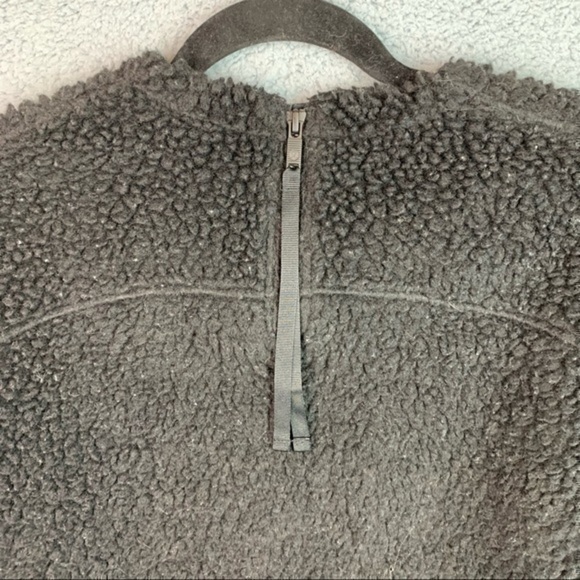 Lululemon black wool whenever crew pullover sweater women size 4 - Picture 11 of 12